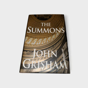 John Grisham The Summons, Hard Cover Book